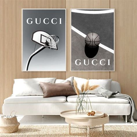 gucci wall painting|gucci wallpaper for bedroom.